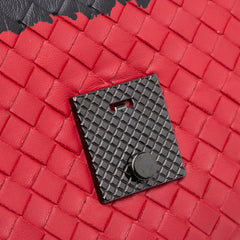 Nappa Intrecciato Glass Shoulder Bag