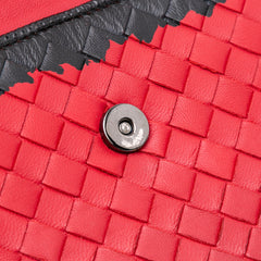 Nappa Intrecciato Glass Shoulder Bag