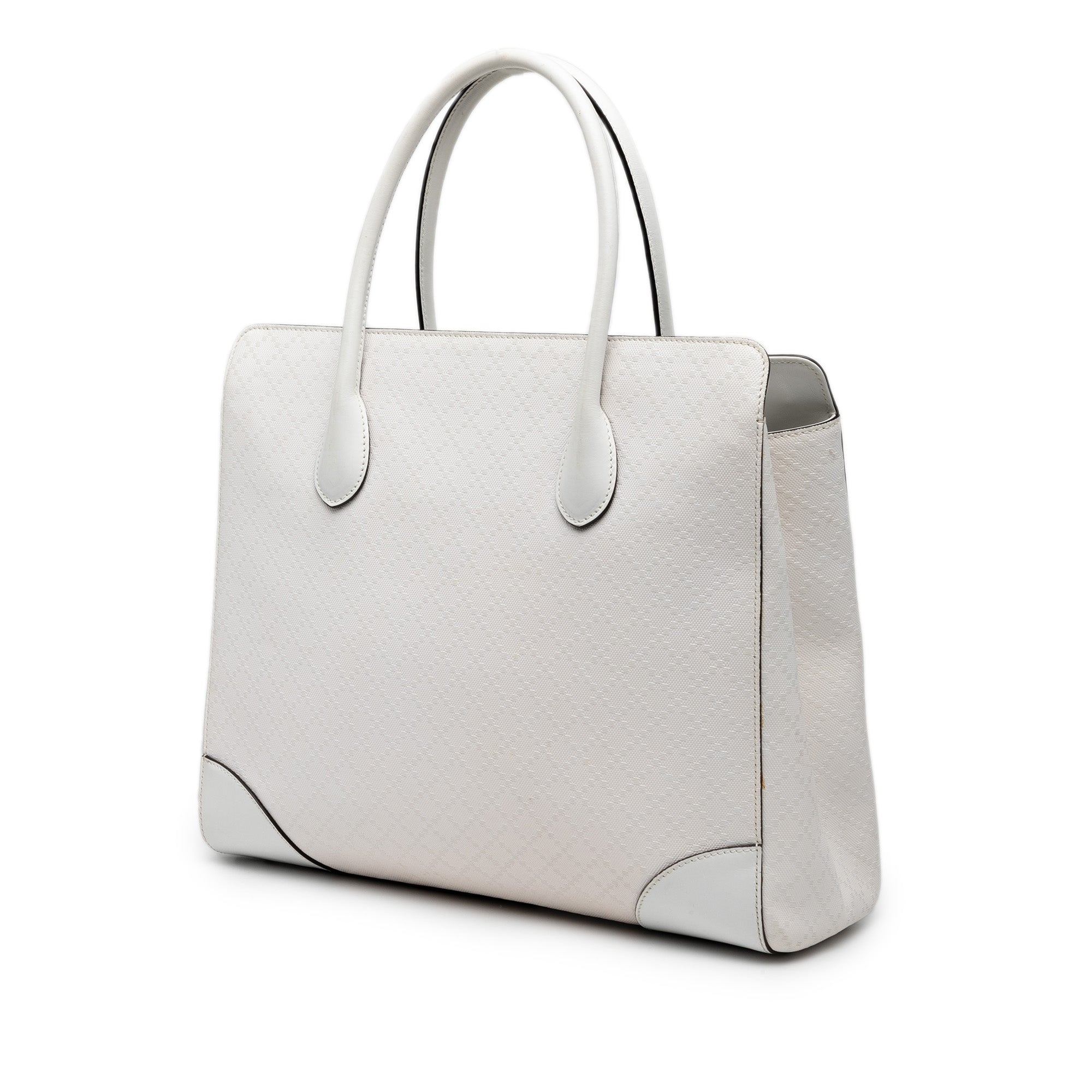 Diamante Bright Leather Tote