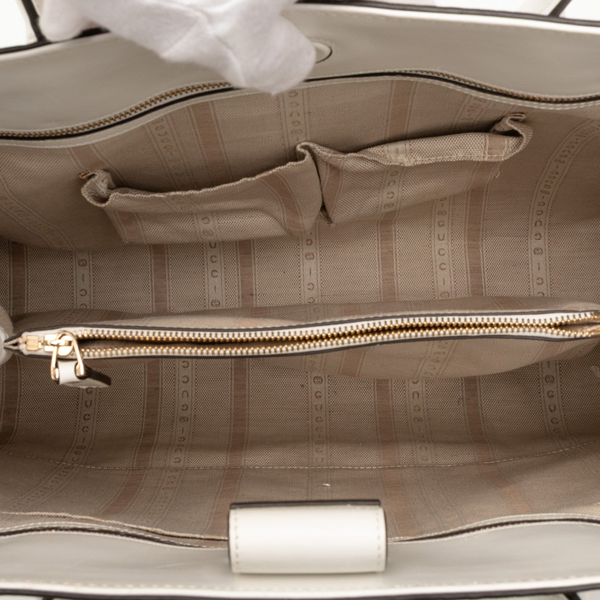 Diamante Bright Leather Tote