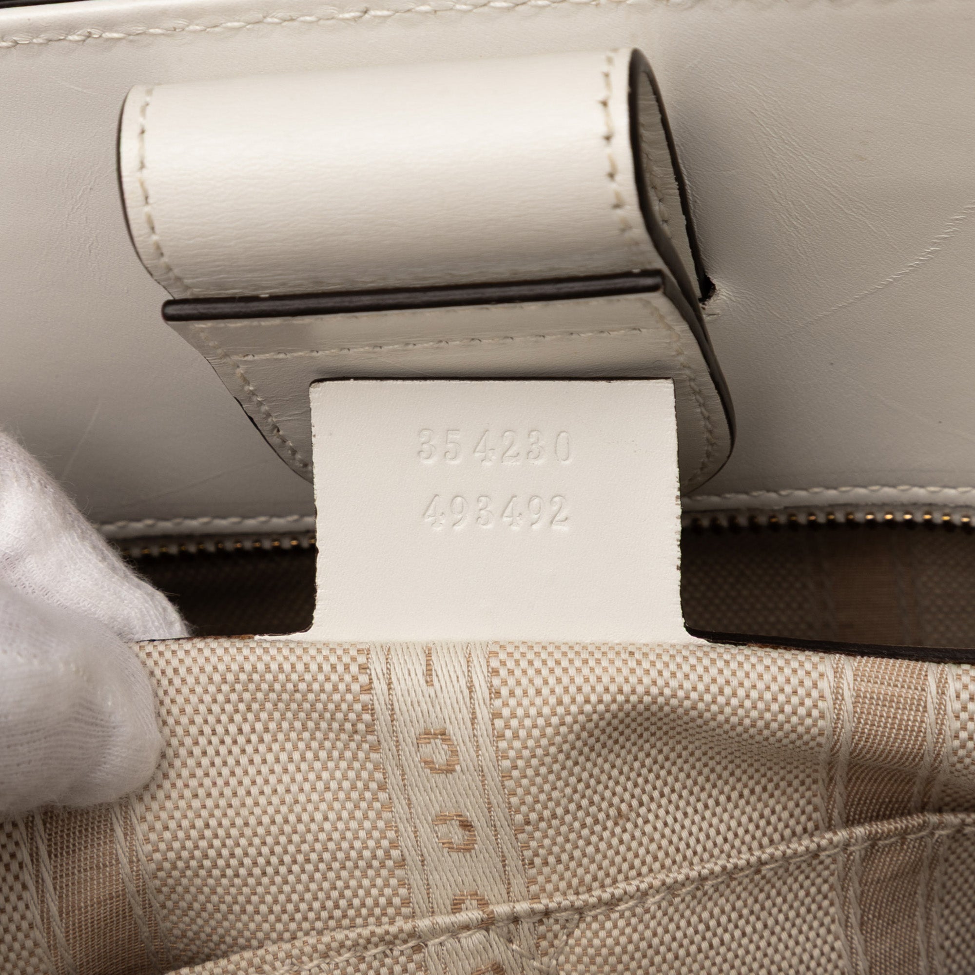 Diamante Bright Leather Tote