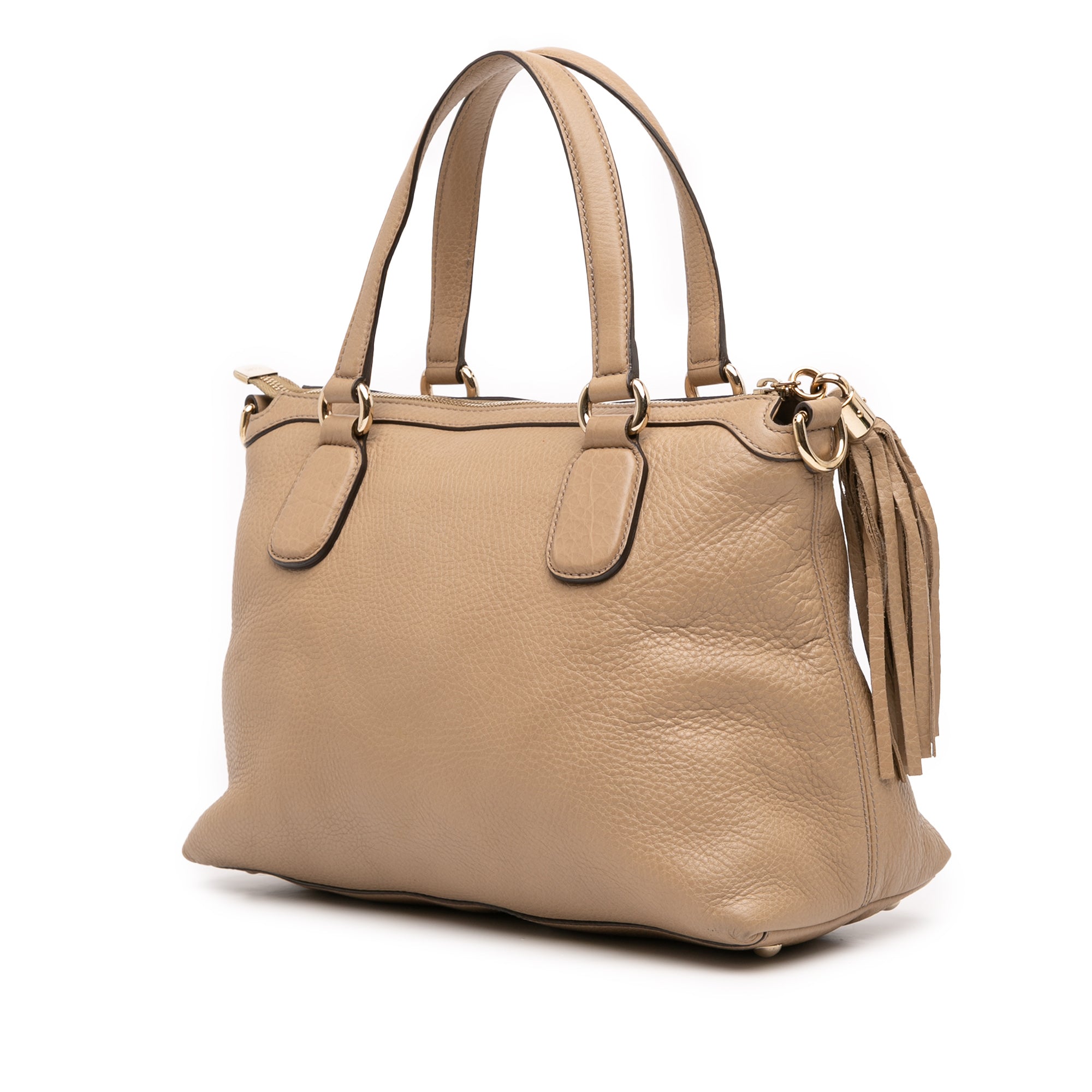 Small Leather Soho Working Satchel