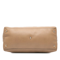 Small Leather Soho Working Satchel