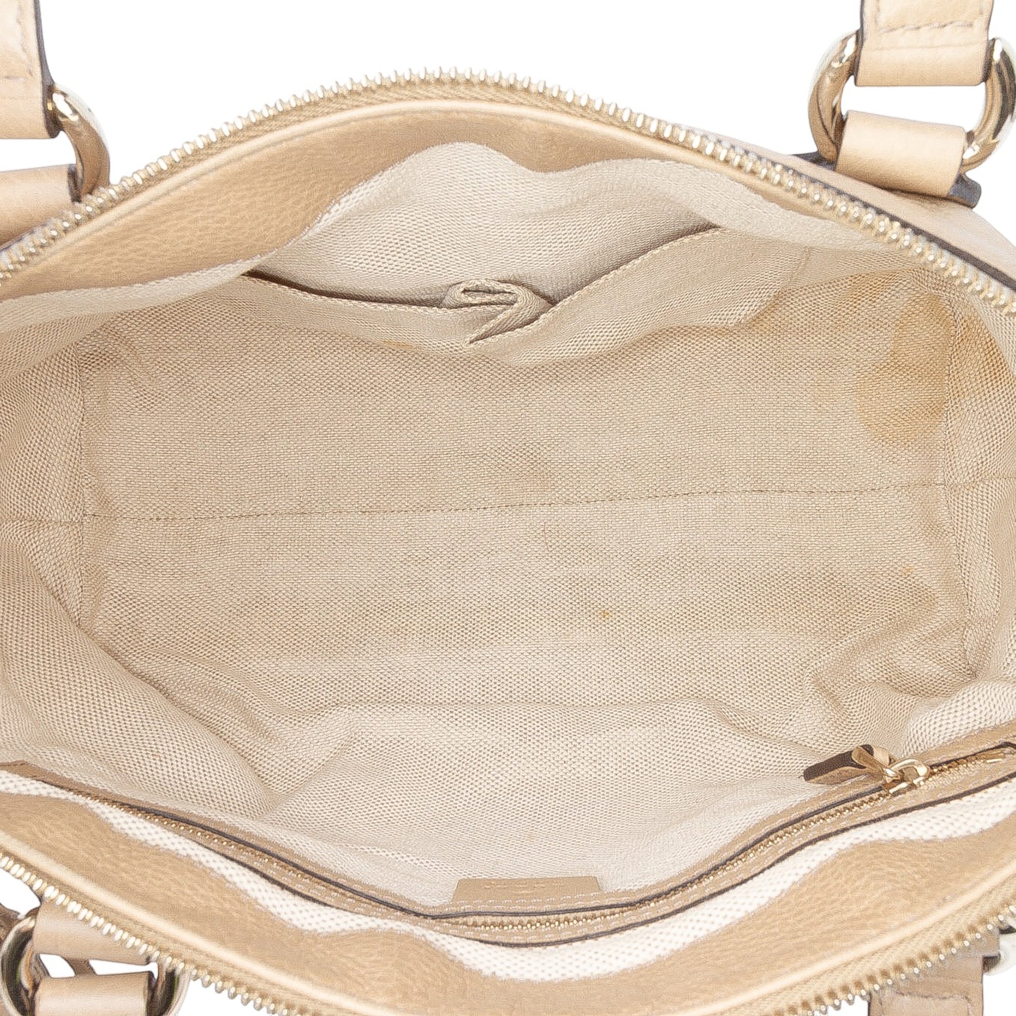 Small Leather Soho Working Satchel