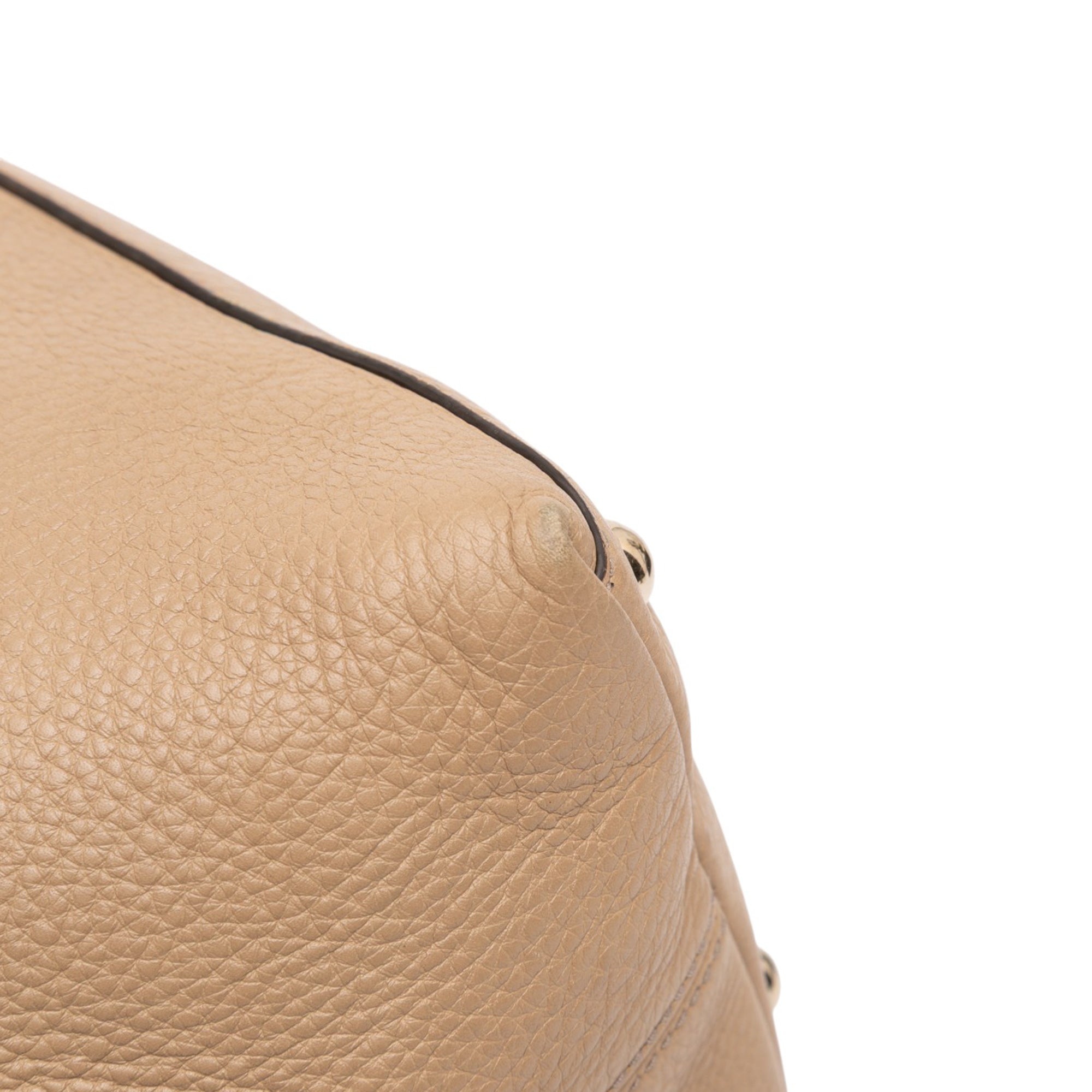 Small Leather Soho Working Satchel