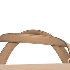 Small Leather Soho Working Satchel
