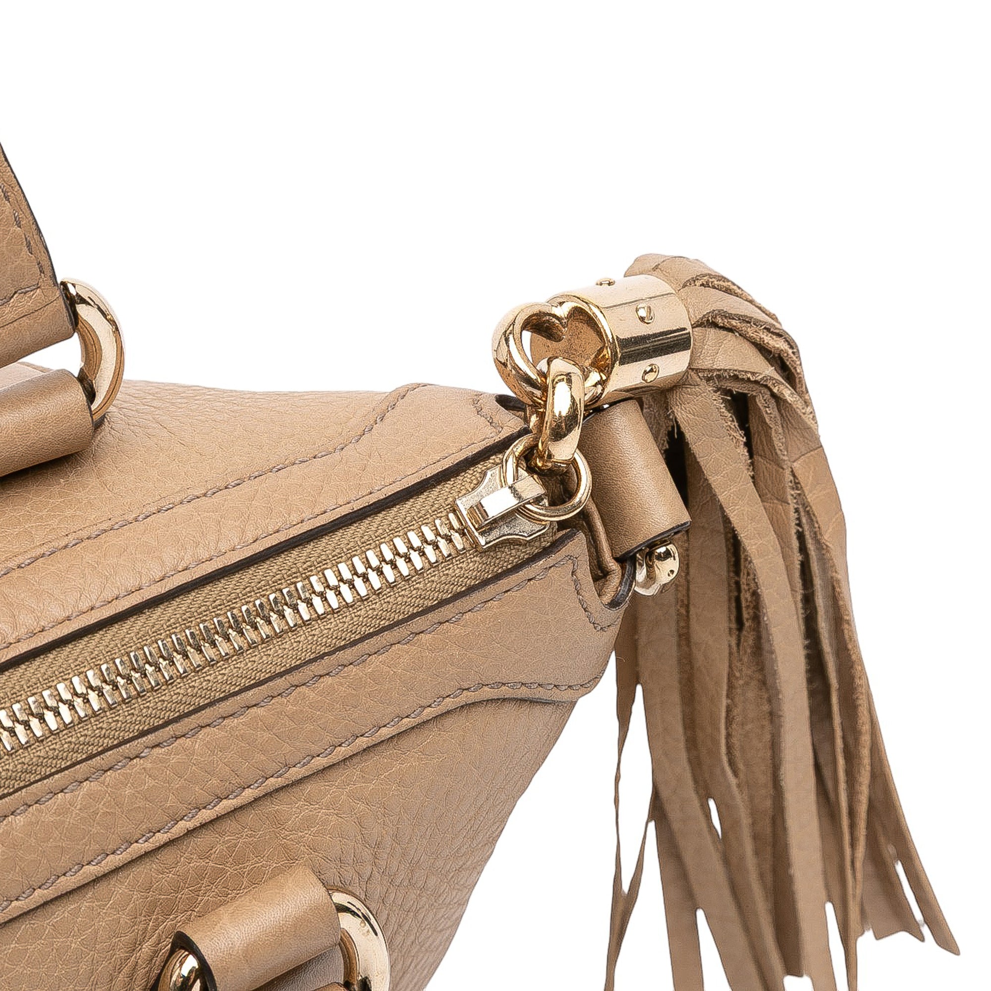 Small Leather Soho Working Satchel