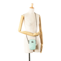 Mini GG Marmont Leather Matelasse Crossbody