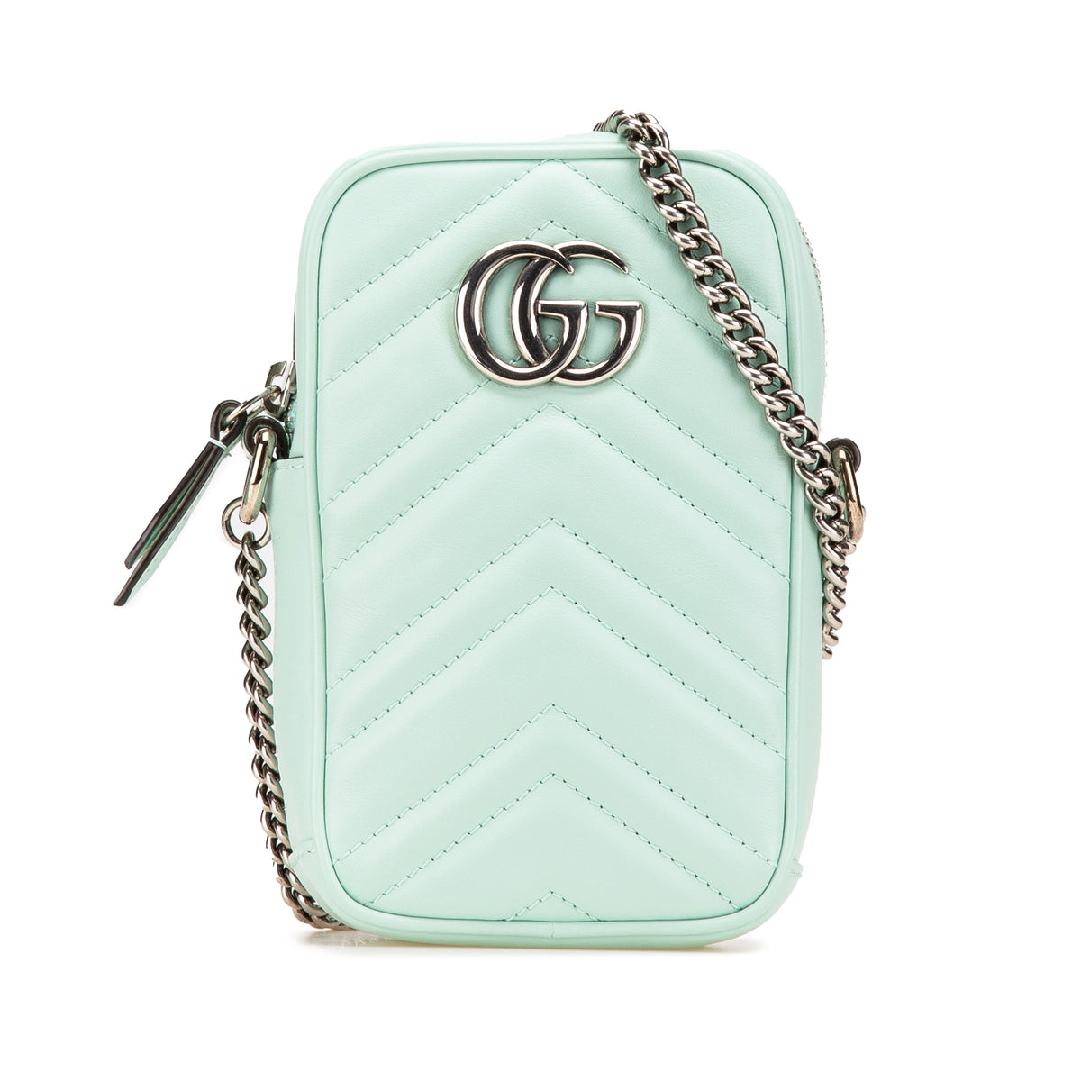 Mini GG Marmont Leather Matelasse Crossbody