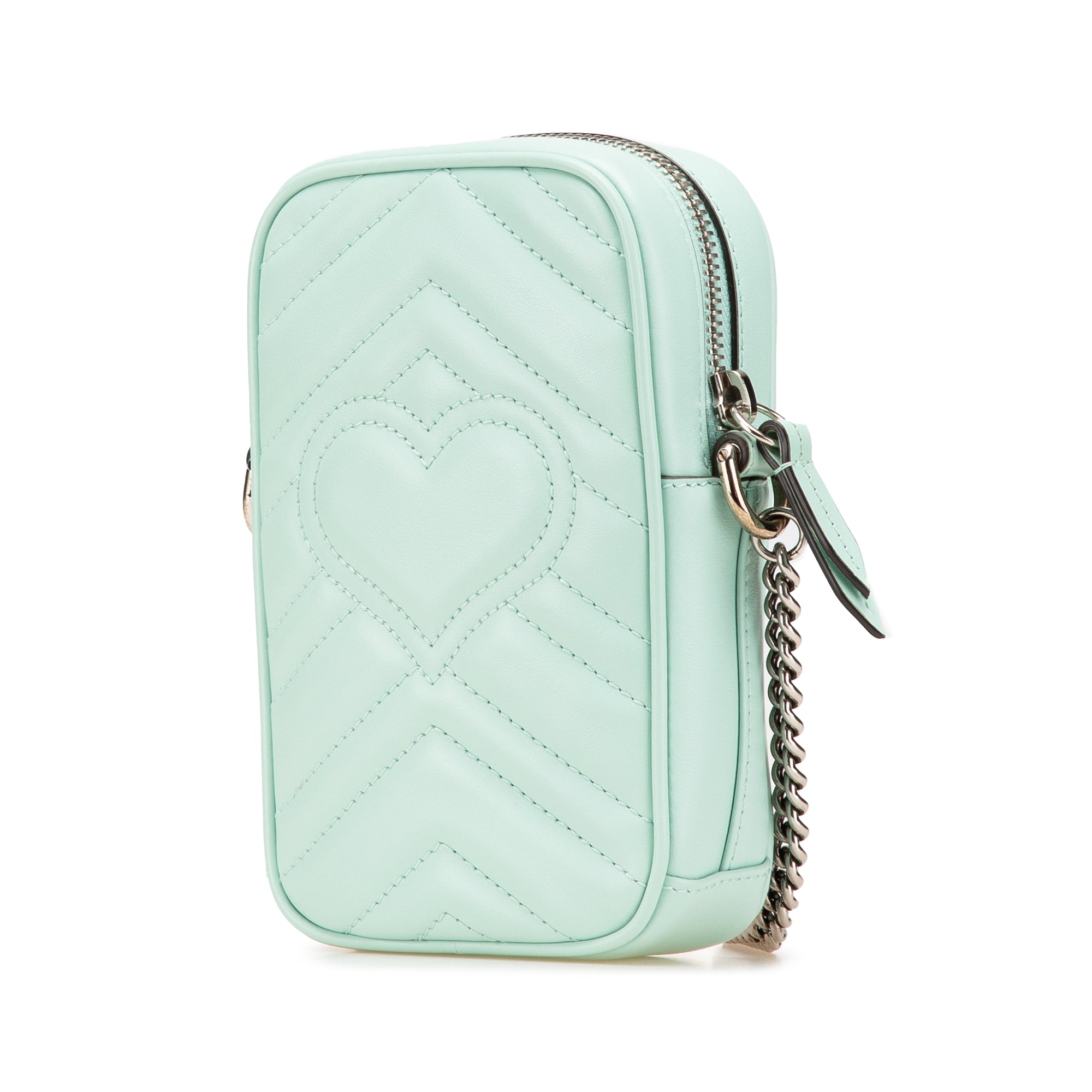 Mini GG Marmont Leather Matelasse Crossbody