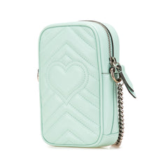 Mini GG Marmont Leather Matelasse Crossbody