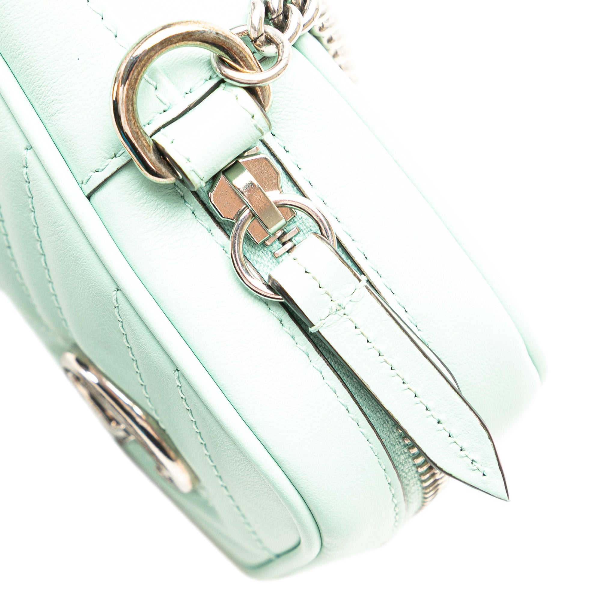 Mini GG Marmont Leather Matelasse Crossbody
