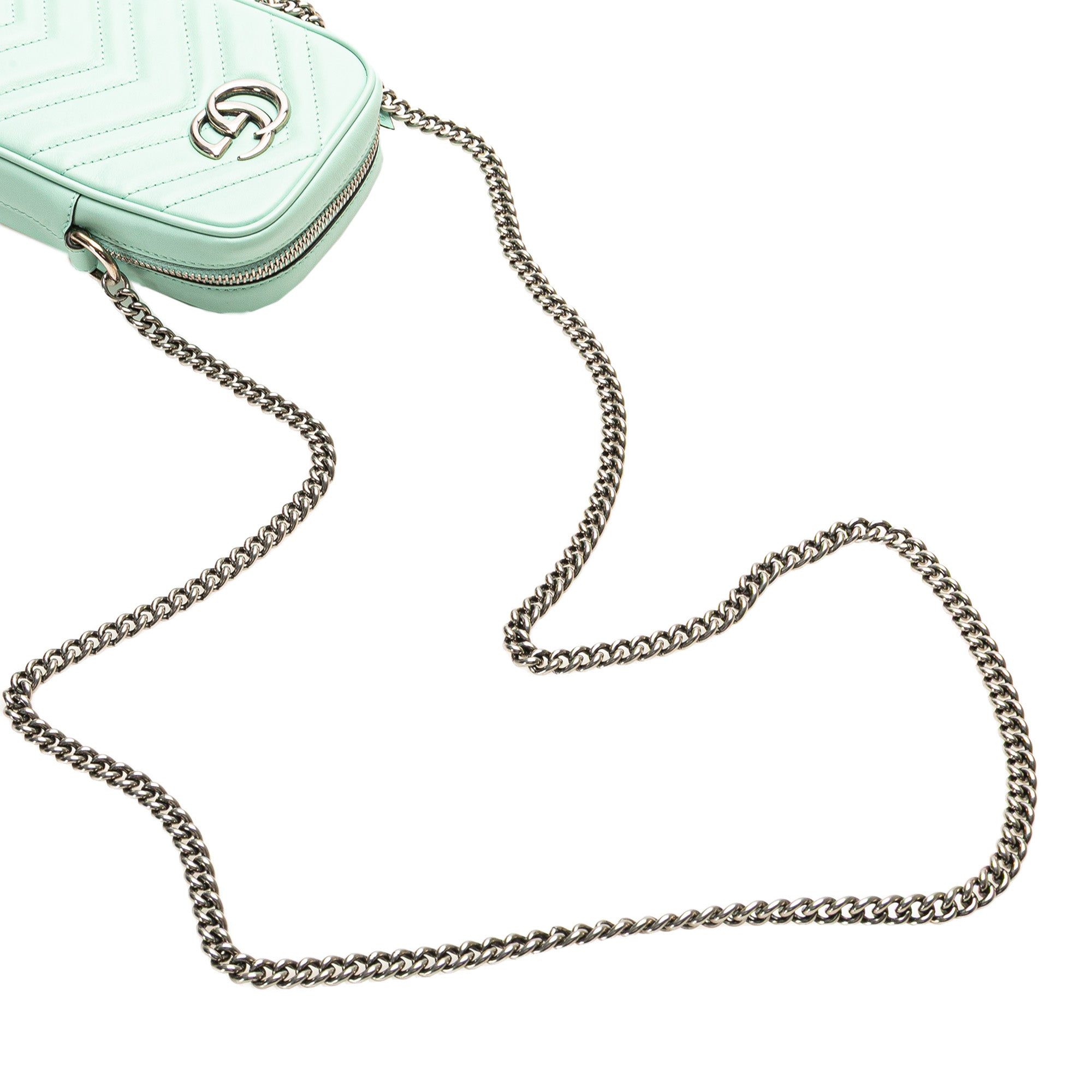 Mini GG Marmont Leather Matelasse Crossbody