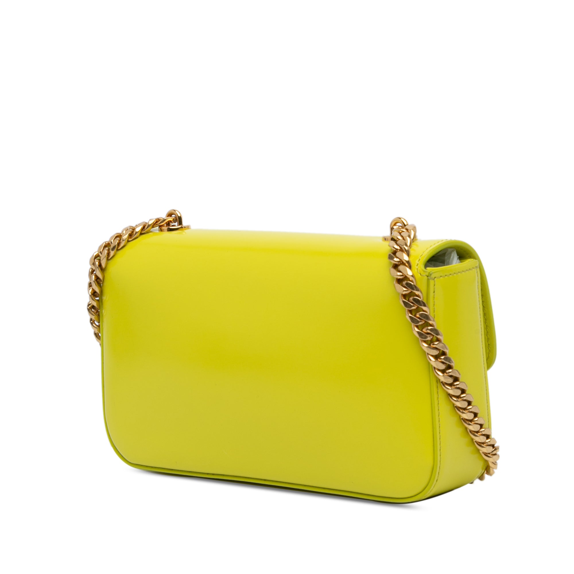 Triomphe Calfskin Cuir Chain Shoulder Bag