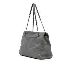 Large Calfskin Ultra Stitch Hamptons Enamel CC Tote