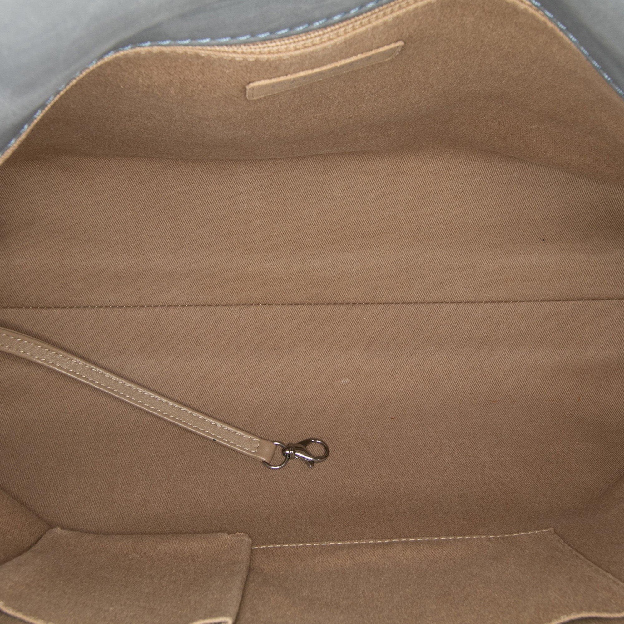 Large Calfskin Ultra Stitch Hamptons Enamel CC Tote