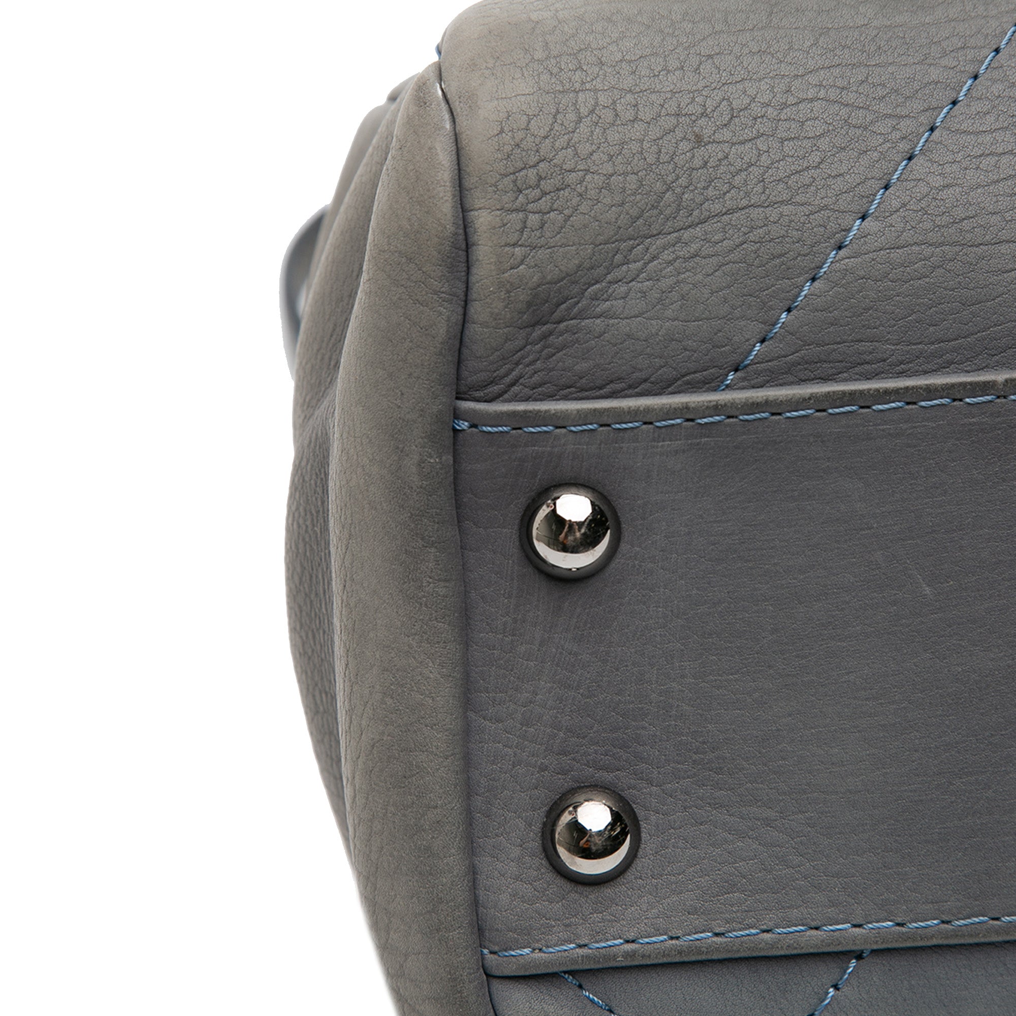 Large Calfskin Ultra Stitch Hamptons Enamel CC Tote