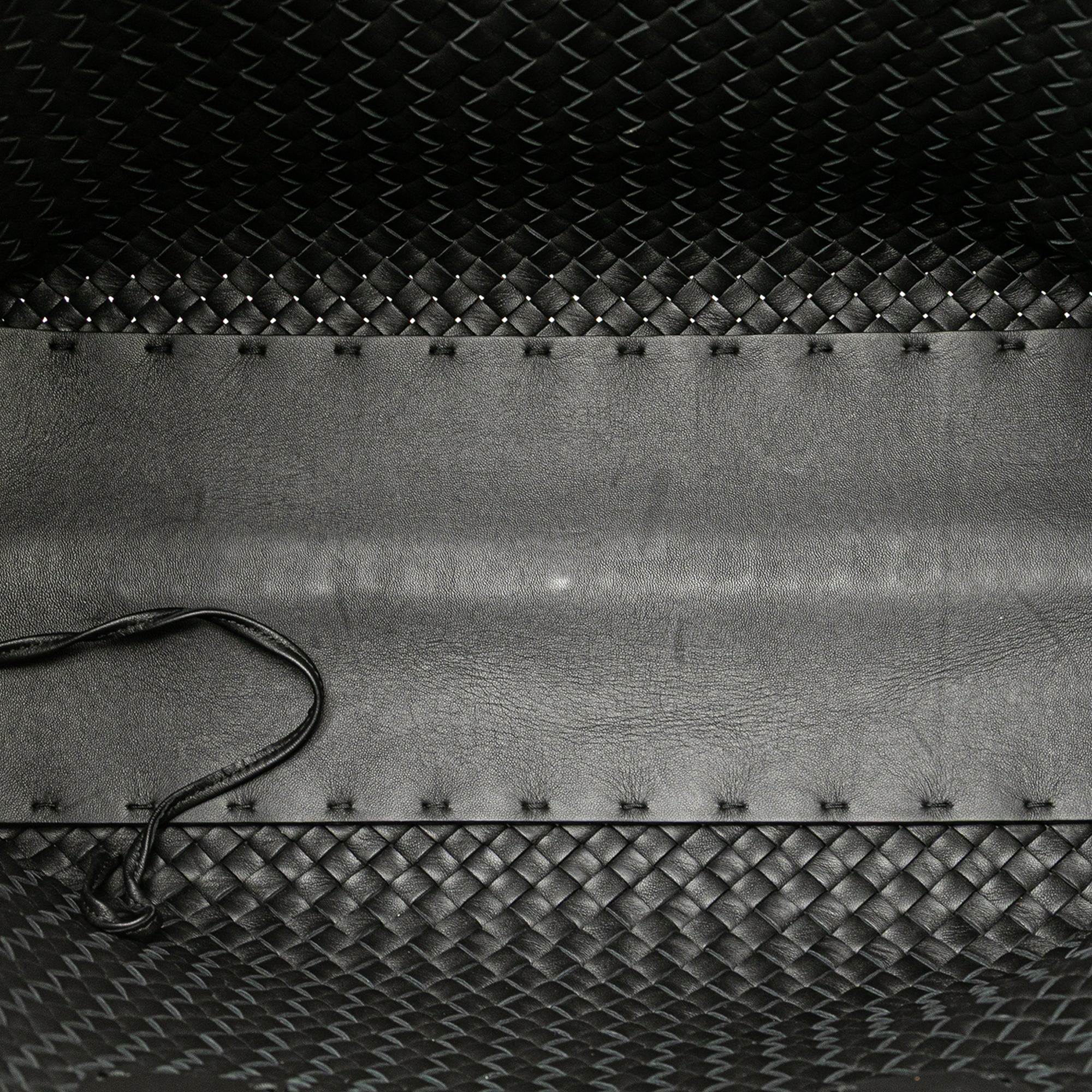 Medium Lambskin Intreccio Cabat Tote