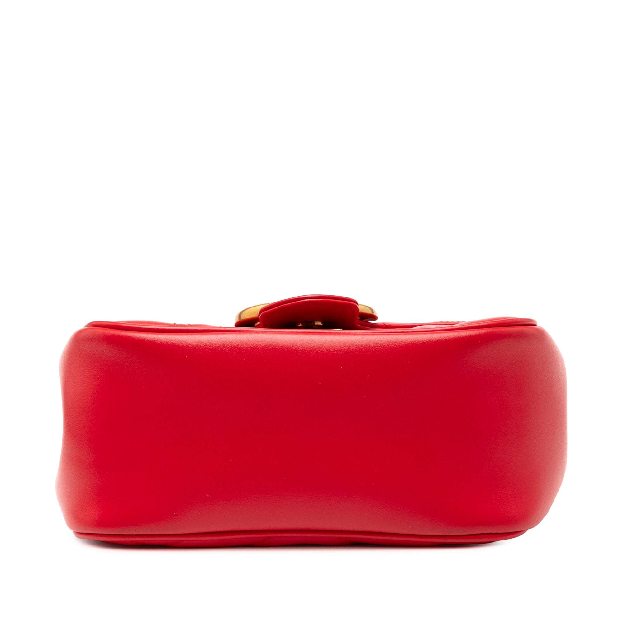 Mini GG Marmont Matelasse Leather Flap Crossbody