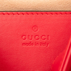 Mini GG Marmont Matelasse Leather Flap Crossbody