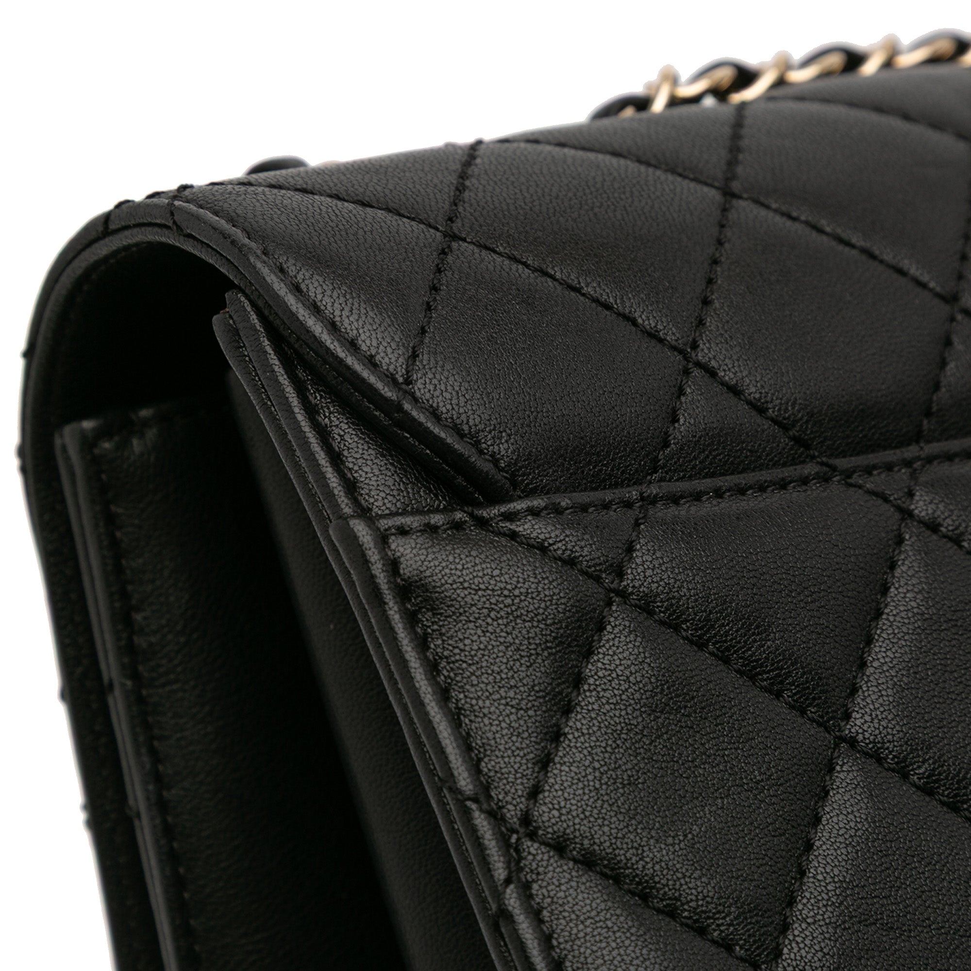 Large Sheepskin Beauty Lock Flap