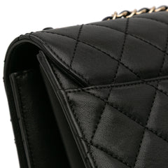 Large Sheepskin Beauty Lock Flap
