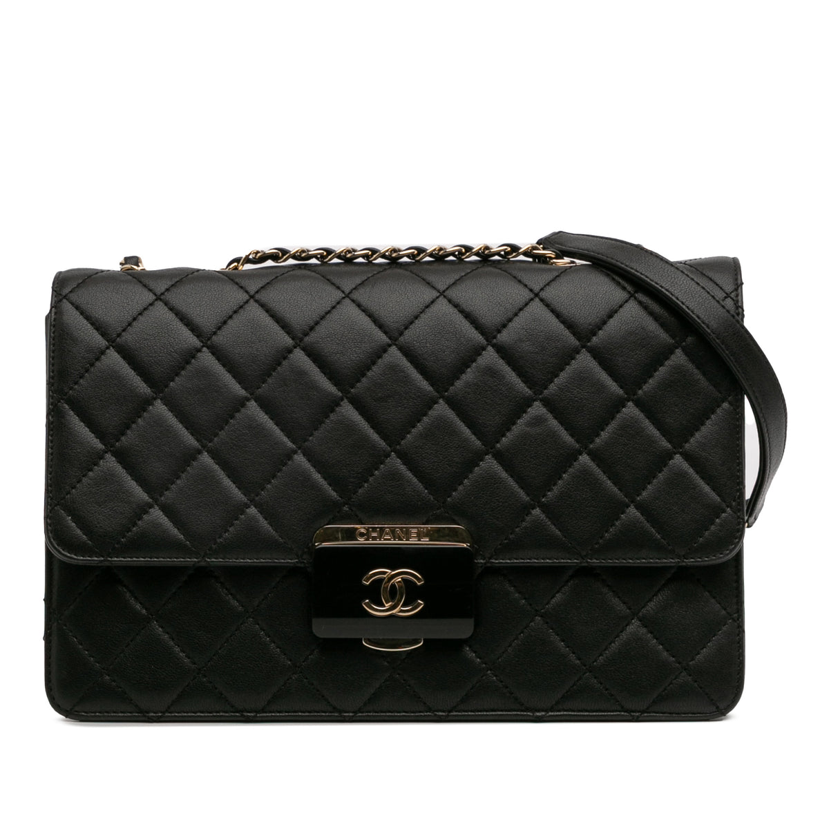 Large Sheepskin Beauty Lock Flap