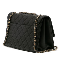 Large Sheepskin Beauty Lock Flap