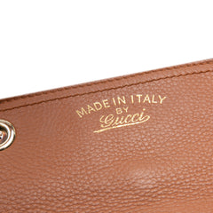 Medium Calfskin Bamboo Shopper Satchel