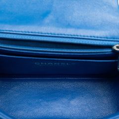 Mini Square Classic Lambskin Single Flap