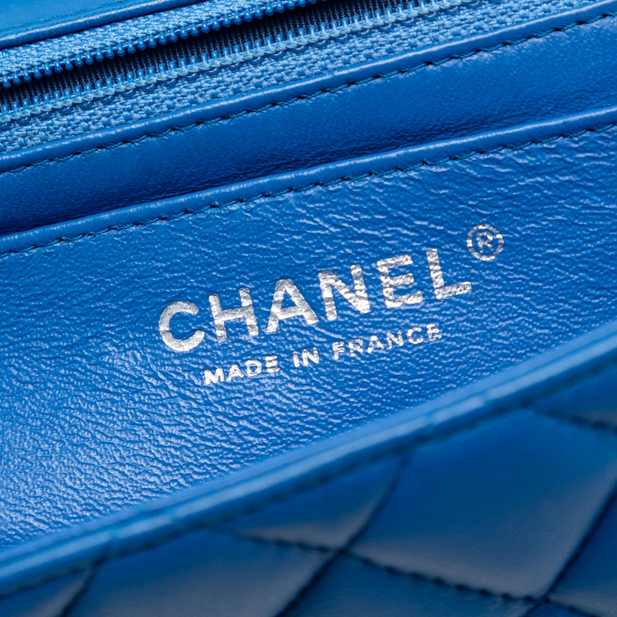 Mini Square Classic Lambskin Single Flap