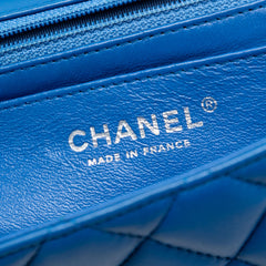 Mini Square Classic Lambskin Single Flap