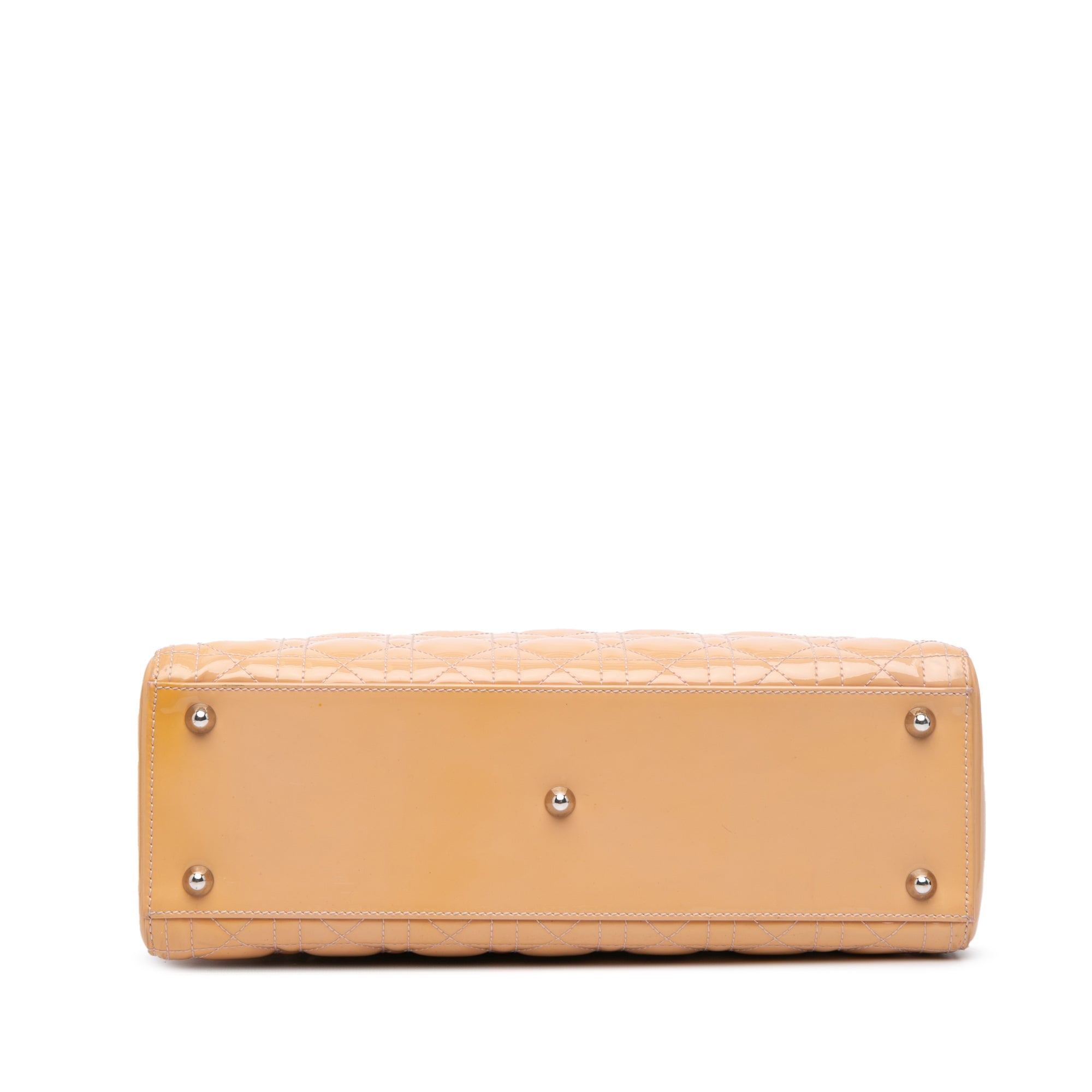 Large Patent Cannage Lady Dior
