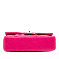 Medium Classic Lambskin Double Flap