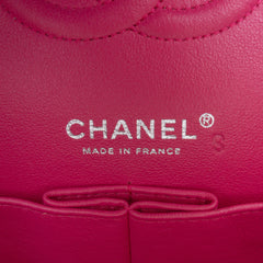 Medium Classic Lambskin Double Flap