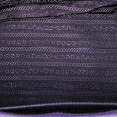 Small Saffiano Lux Galleria Double Zip Satchel