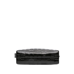 CC Chocolate Bar Patent Shoulder Bag