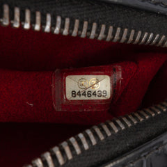 CC Chocolate Bar Patent Shoulder Bag