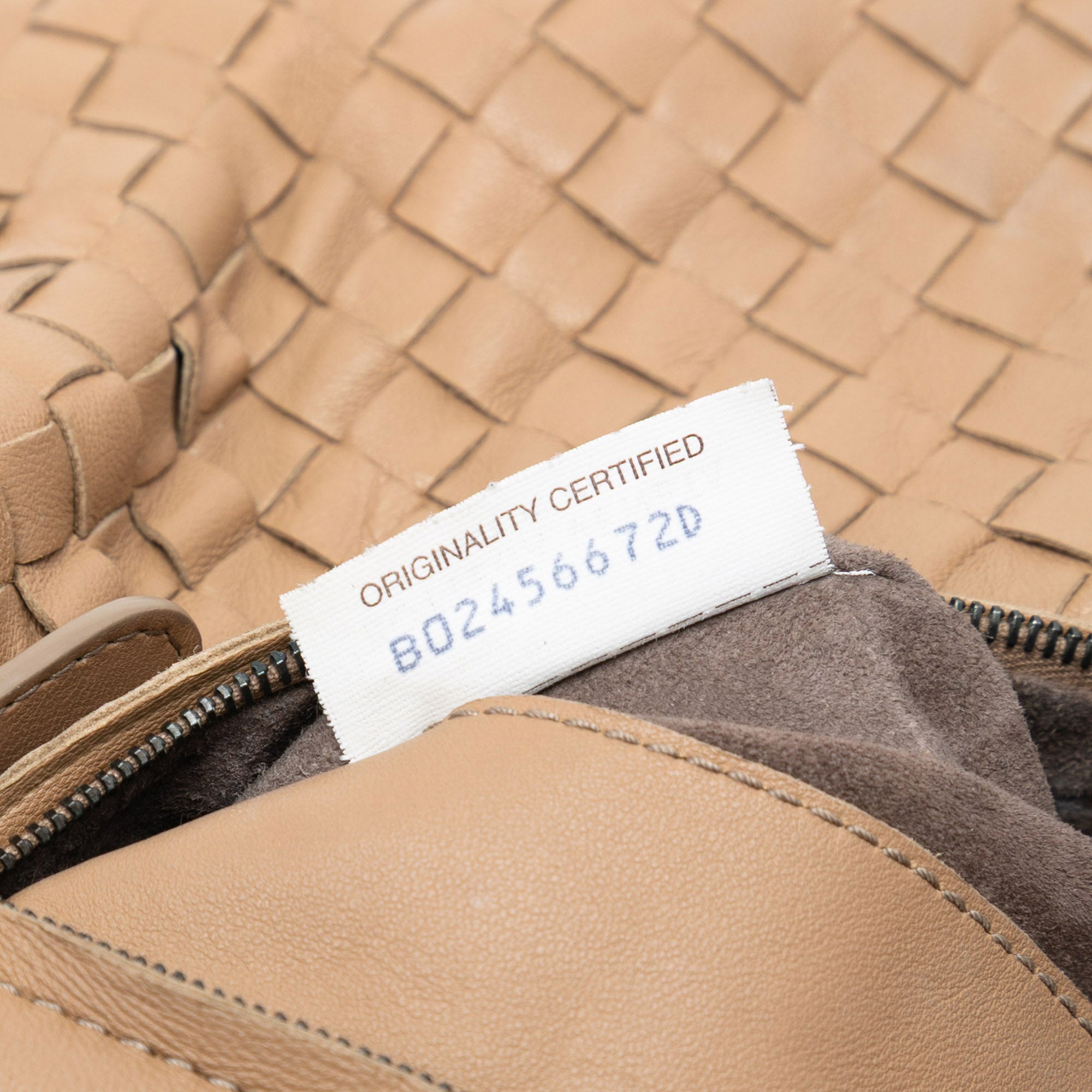 Nappa Intrecciato Parachute Tote