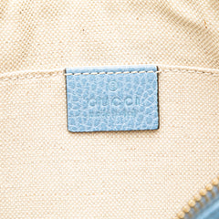 Large Dollar Calfskin Swing Pouch