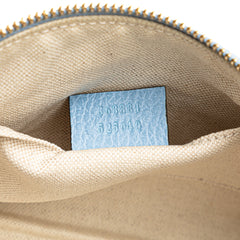 Large Dollar Calfskin Swing Pouch