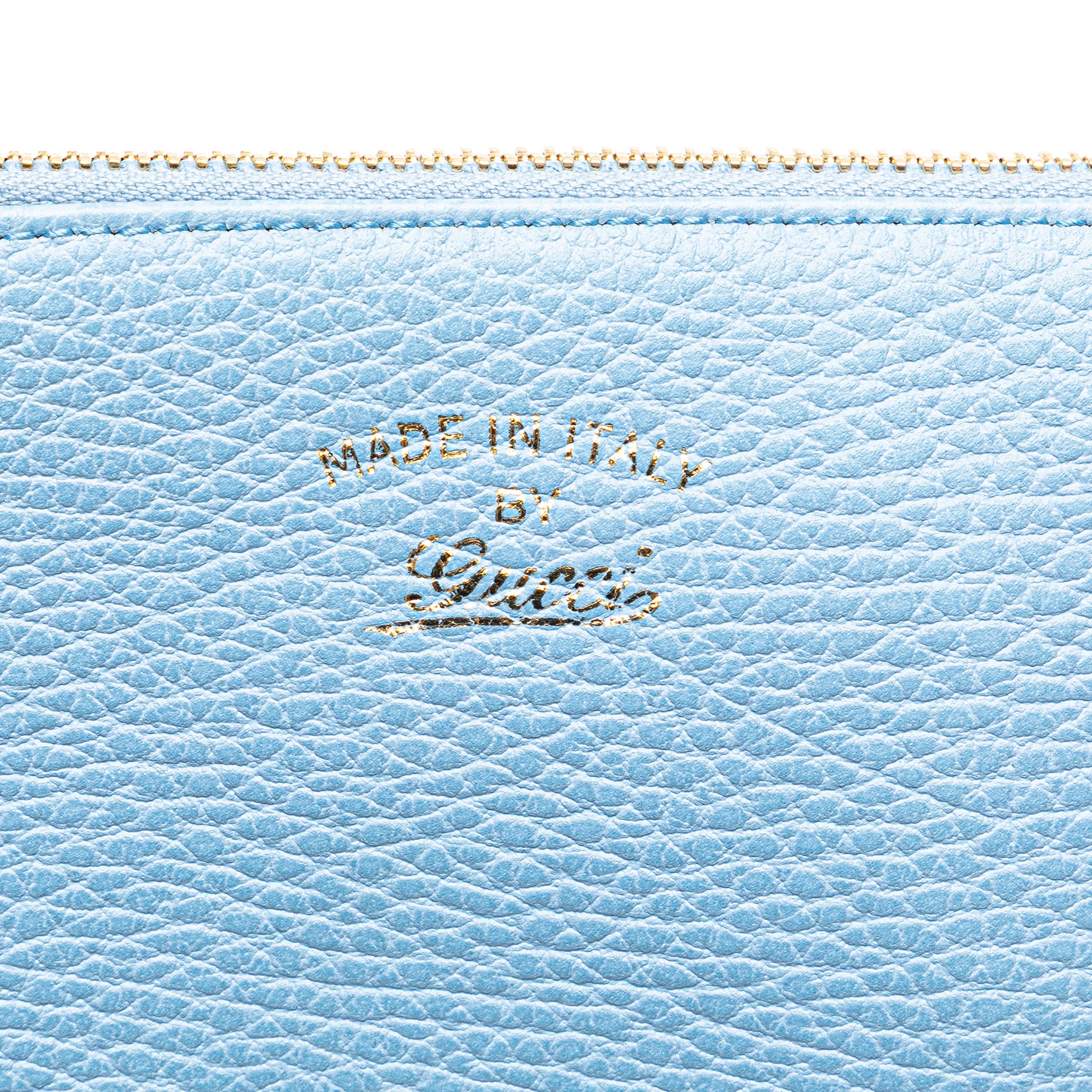 Large Dollar Calfskin Swing Pouch