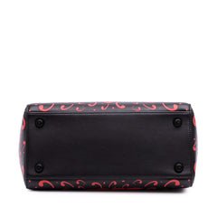 Small Smooth Calfskin Painted Heart Clover Lady Dior