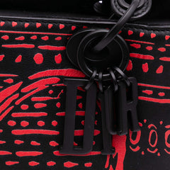Small Smooth Calfskin Painted Heart Clover Lady Dior
