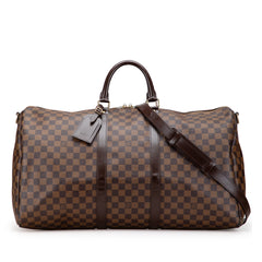 Damier Ebene Keepall Bandouliere 55