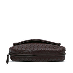 Intrecciato Flap Crossbody