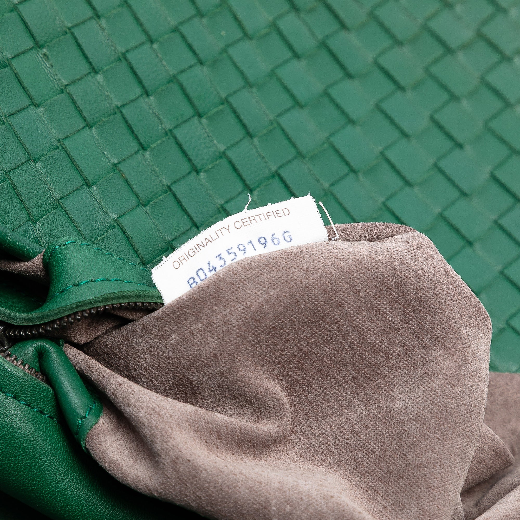 Medium Nappa Intrecciato Olimpia Shoulder Bag