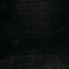 Large Pebbled Calfskin Bamboo Jungle Convertible Tote