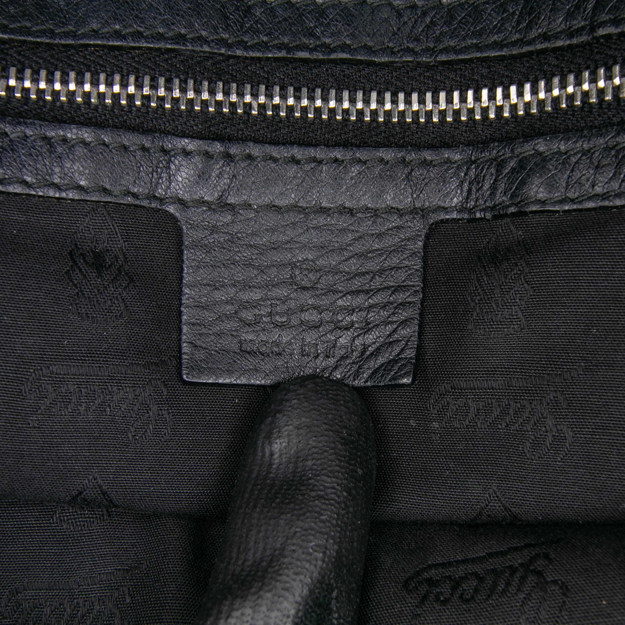 Large Pebbled Calfskin Bamboo Jungle Convertible Tote