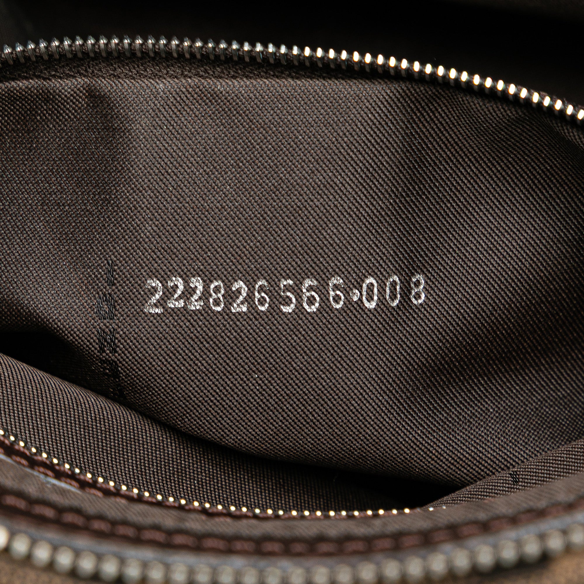 Zucca Canvas Shoulder Bag